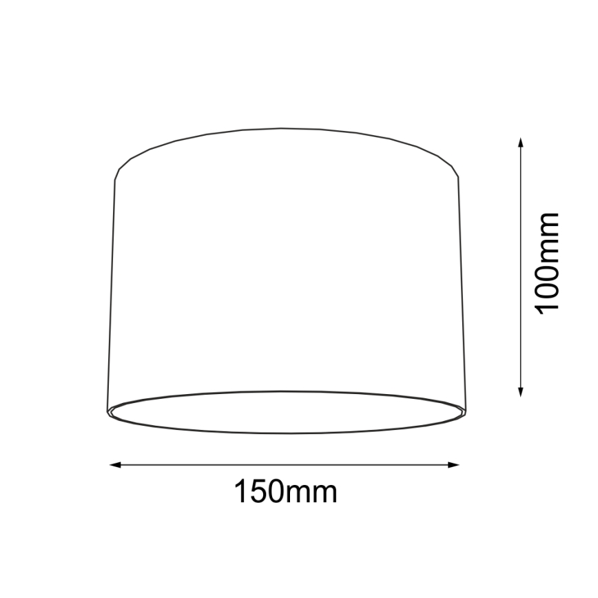 Shilo - Loftlampe 1xGX53/15W/230V hvid