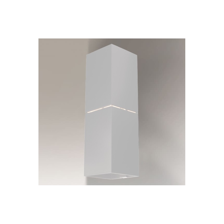 Shilo - Væglampe 1xG9/15W/230V hvid