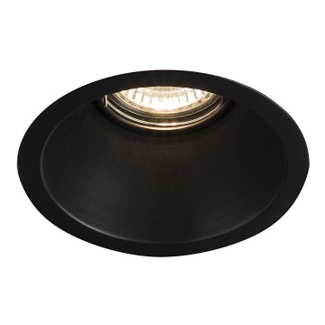 Shilo - Indbygningsspot 1xGU10/15W/230V sort