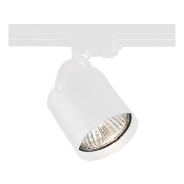 Shilo - Spotlampe til skinnesystem 1xGU10/15W/230V hvid