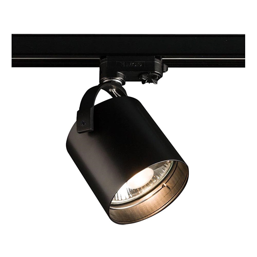 Shilo - Spotlampe til skinnesystem 1xGU10/15W/230V sort