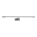 SHINE spejlbelysning til badeværelse, LED 12W, 230V, 60 cm, IP44, poleret krom