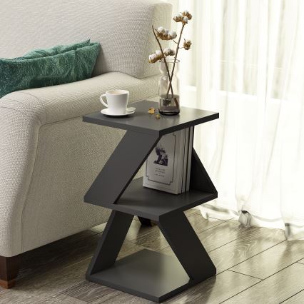Sidebord ALBENI 50x30 cm antracit