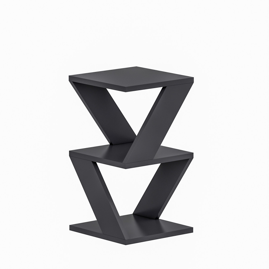 Sidebord ALBENI 50x30 cm antracit