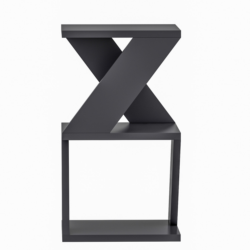 Sidebord ALBENI 50x30 cm antracit