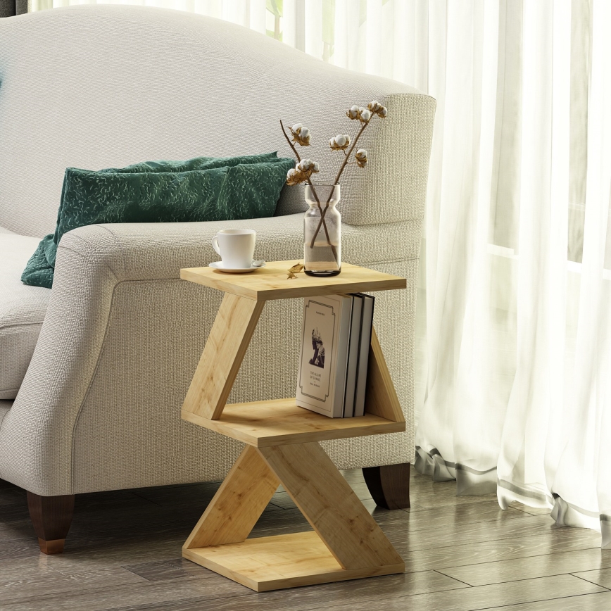 Sidebord ALBENI 50x30 cm brun
