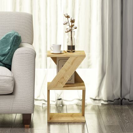 Sidebord ALBENI 50x30 cm brun