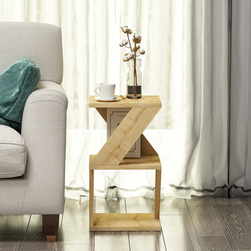 Sidebord ALBENI 50x30 cm brun