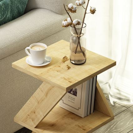 Sidebord ALBENI 50x30 cm brun
