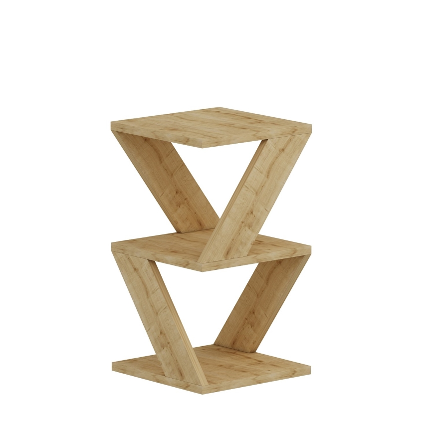 Sidebord ALBENI 50x30 cm brun
