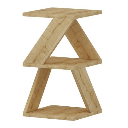 Sidebord ALBENI 50x30 cm brun