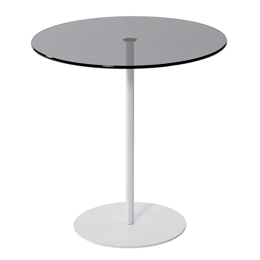 Sidebord CHILL 50x50 cm hvid/sort