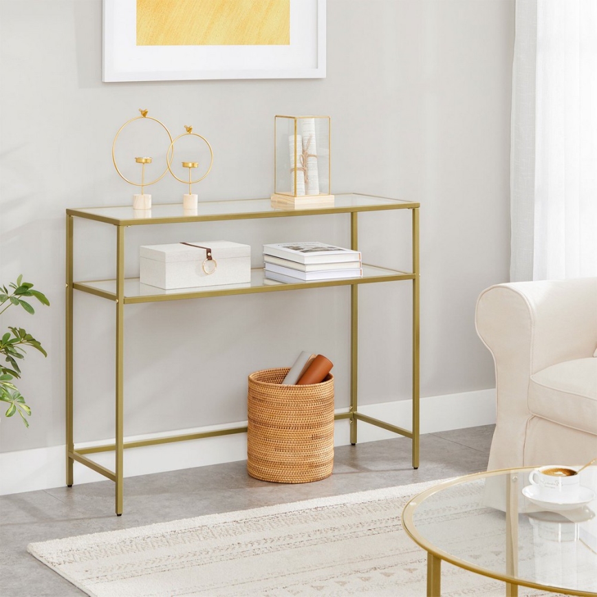 Sidebord CIREL i guld
