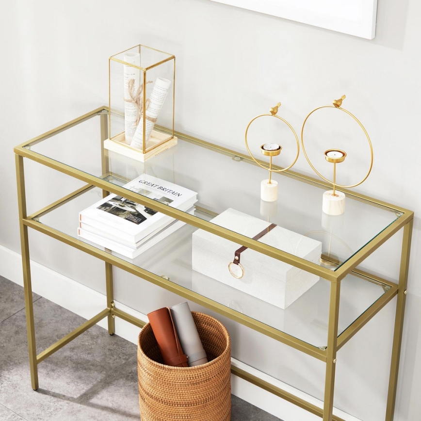 Sidebord CIREL i guld