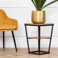 Sidebord EXPAND 57x40 cm sort/brun