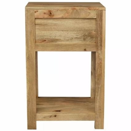 Sidebord HINA 50x35 cm massivt træ/mangotræ