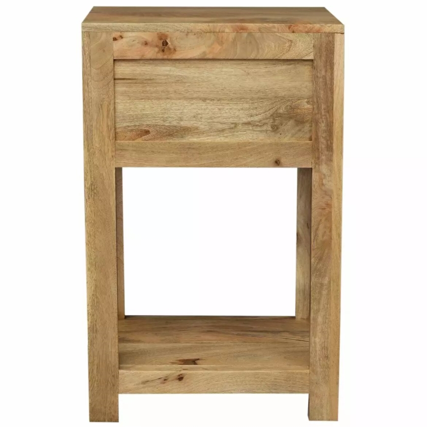 Sidebord HINA 50x35 cm massivt træ/mangotræ