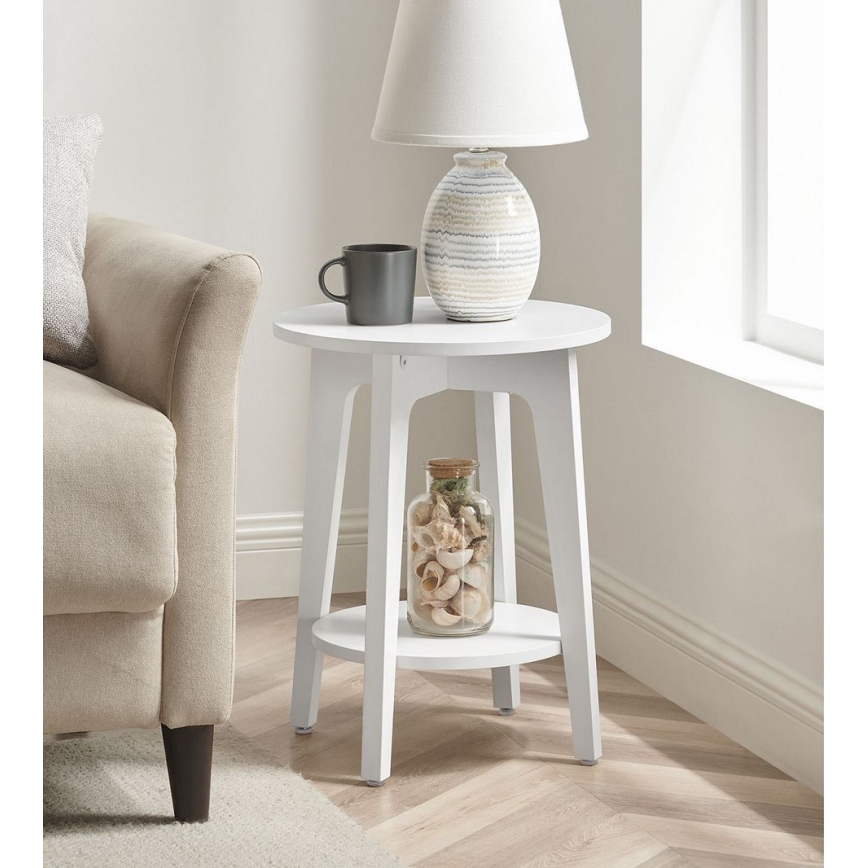 Sidebord KAEL, hvid