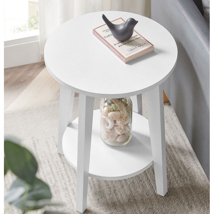 Sidebord KAEL, hvid