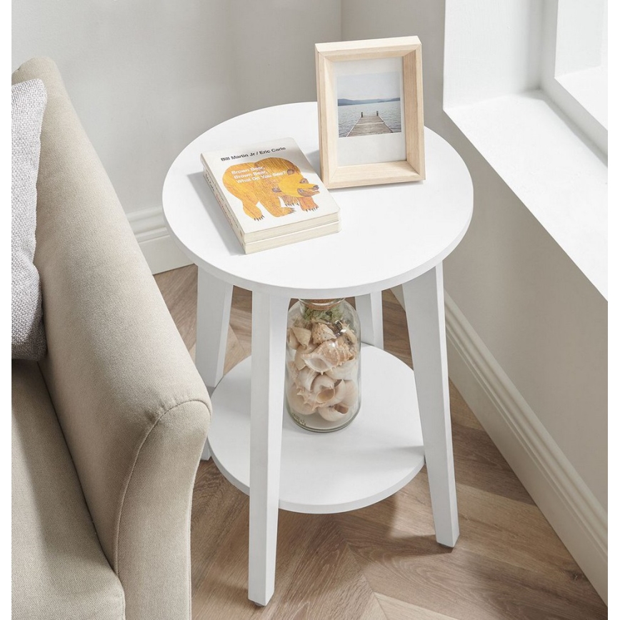 Sidebord KAEL, hvid