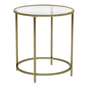 Sidebord LYRA i guld