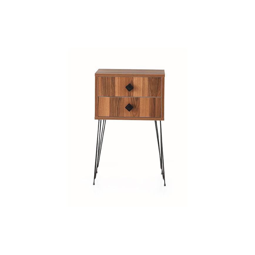 Sidebord MELINOS 70x45 cm brun