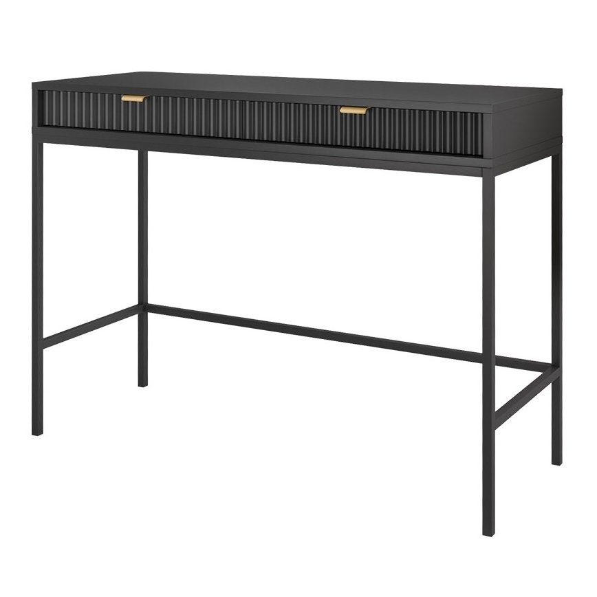 Sidebord NOVA 77x104 cm sort