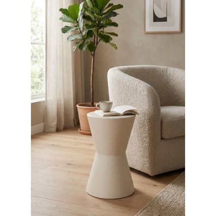 Sidebord PETIT Ø 29 cm hvid
