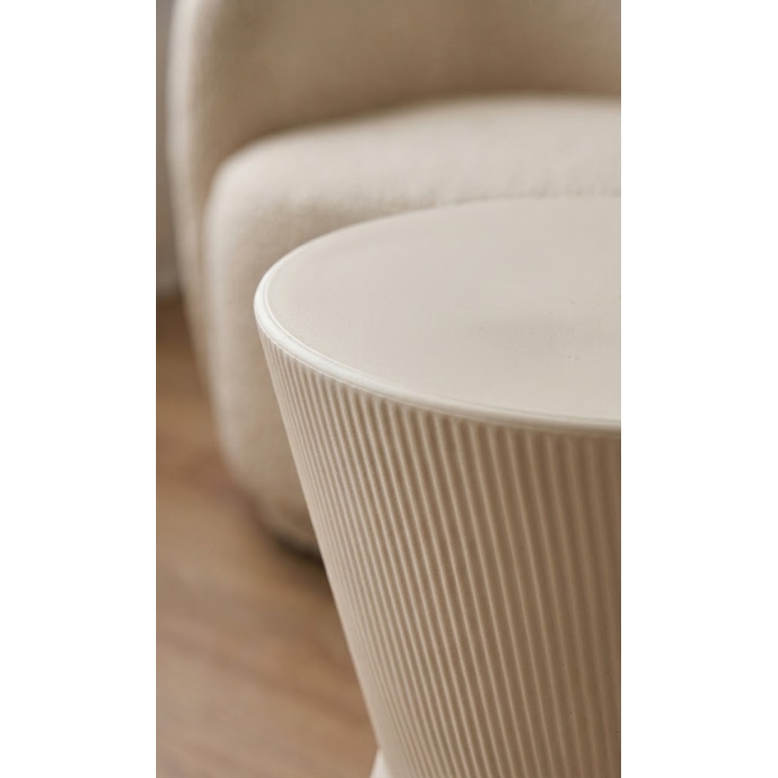 Sidebord PETIT Ø 29 cm hvid
