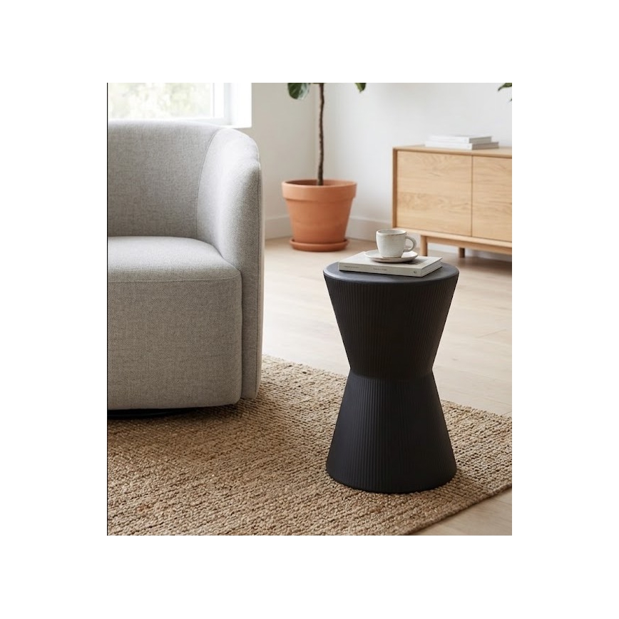 Sidebord PETIT Ø 29 cm, sort