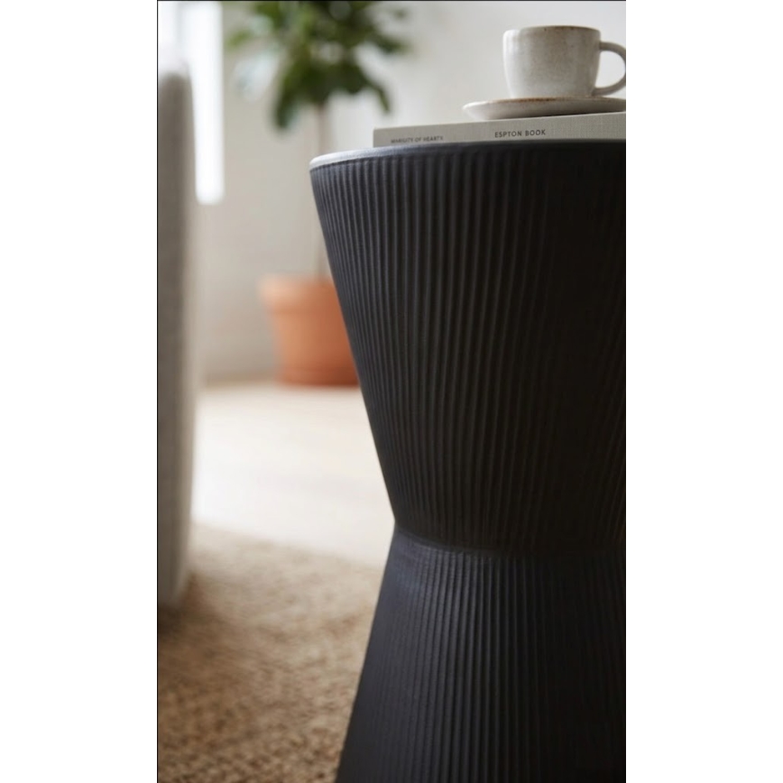 Sidebord PETIT Ø 29 cm, sort