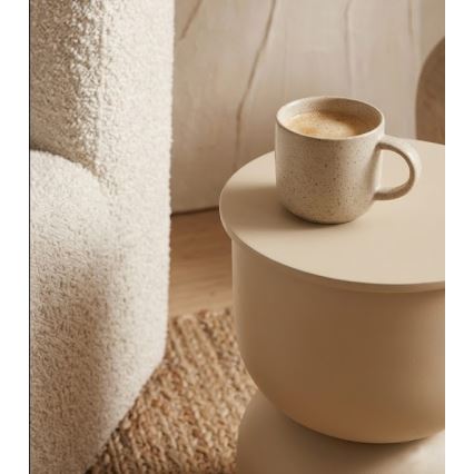 Sidebord PETIT, Ø 31 cm, beige