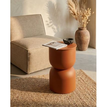 Sidebord PETIT, Ø 31 cm, orange