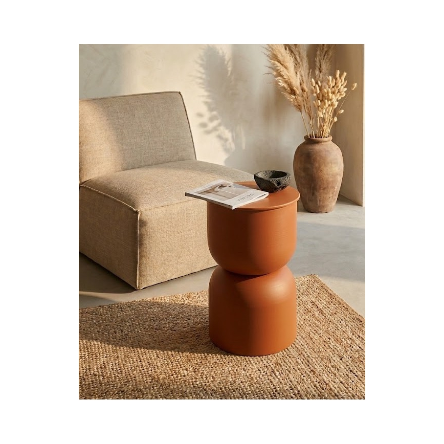 Sidebord PETIT, Ø 31 cm, orange