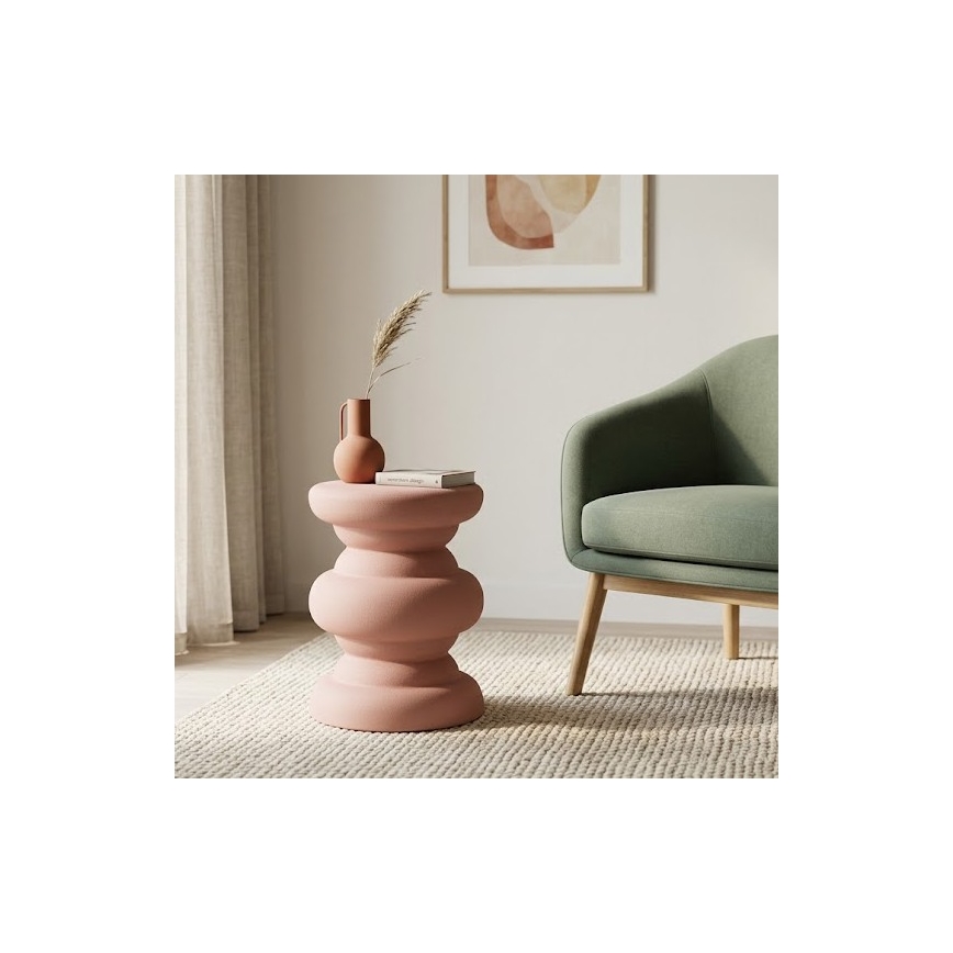 Sidebord PETIT Ø 31 cm rosa