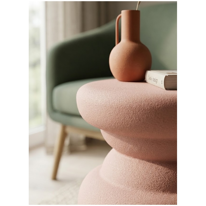 Sidebord PETIT Ø 31 cm rosa