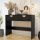 Sidebord VUNOTIS 78x100 cm sort