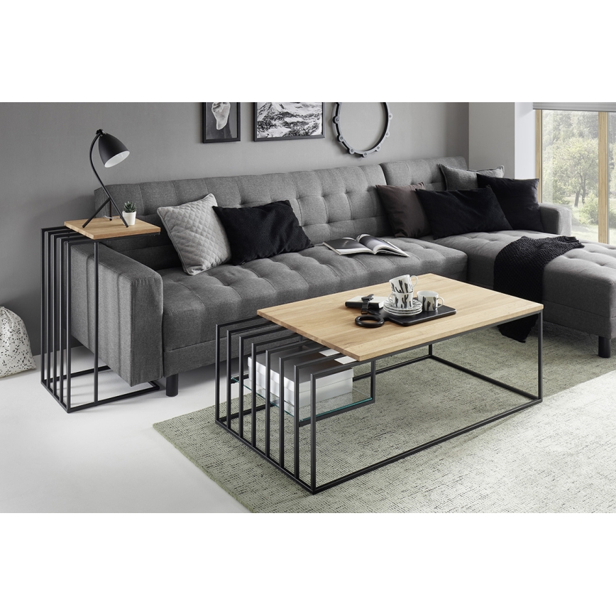 Sidebord ZAIRA i egetræ