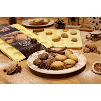 Silikoneform til bagning TORO, cremefarvet