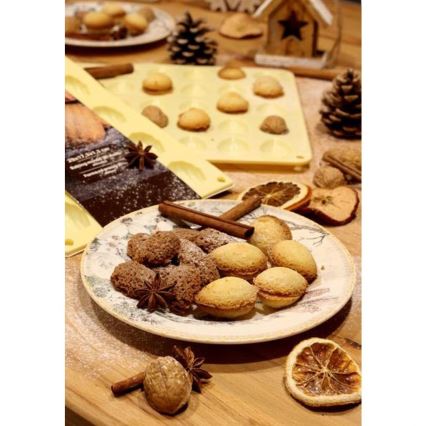 Silikoneform til bagning TORO cremefarvet