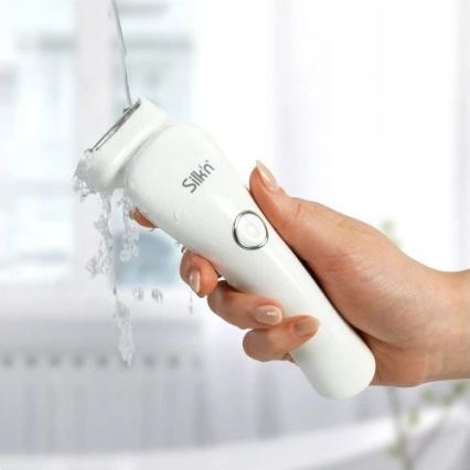 Silk’n - Damebarbermaskine LADY SHAVE våd/tør 2xAAA hvid