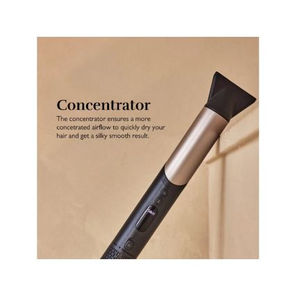 Silk’n - Hårtørrer SILKYAIR FLEX 230V sort/guld