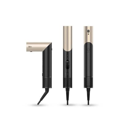 Silk’n - Hårtørrer SILKYAIR FLEX 230V sort/guld