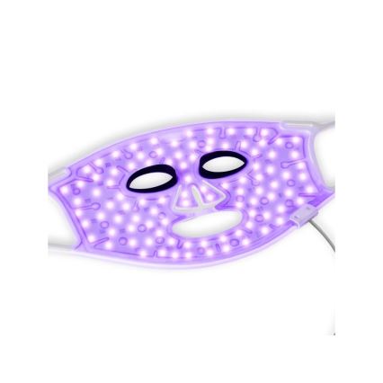 Silk’n - LED RGB terapeutisk ansigtsmaske LED/5V 2000 mAh hvid + fjernbetjening