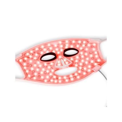 Silk’n - LED RGB terapeutisk ansigtsmaske LED/5V 2000 mAh hvid + fjernbetjening