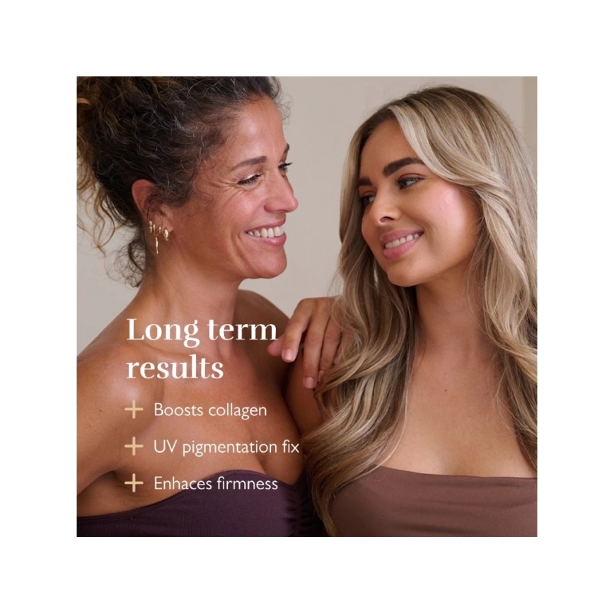 Silk’n - LED-terapeutisk brystmaske LED/5V beige