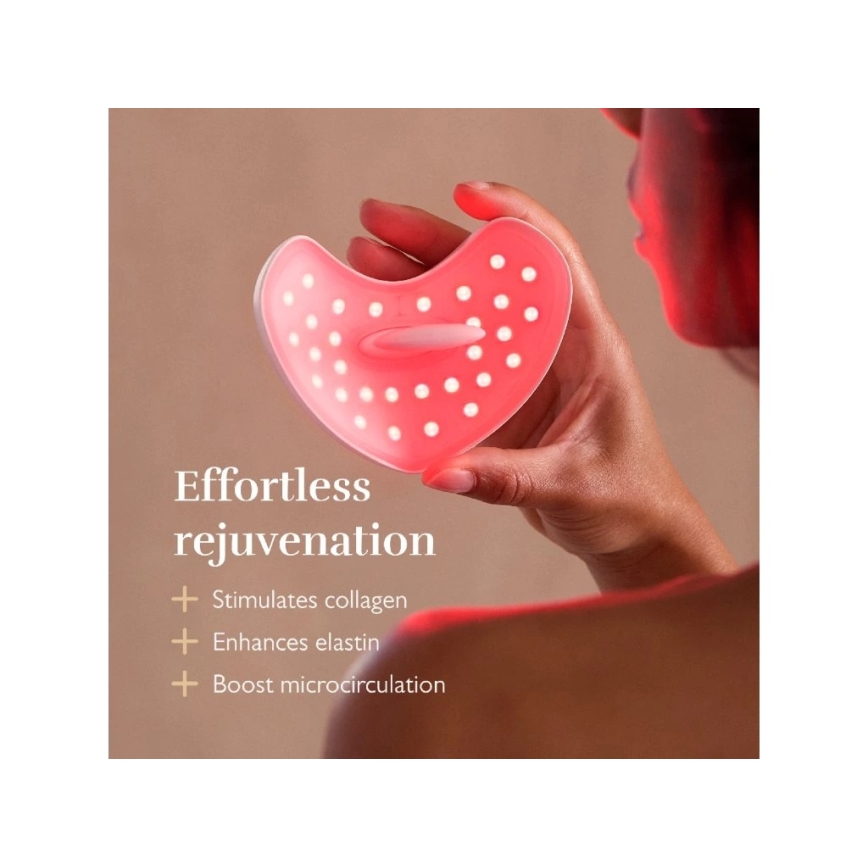 Silk’n - LED terapeutisk læbemaske LED/5V 500 mAh beige