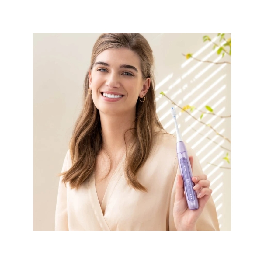 Silk’n - Sonisk vibrerende elektrisk tandbørste SONIC YOU 3350 mAh IPX7 lilla