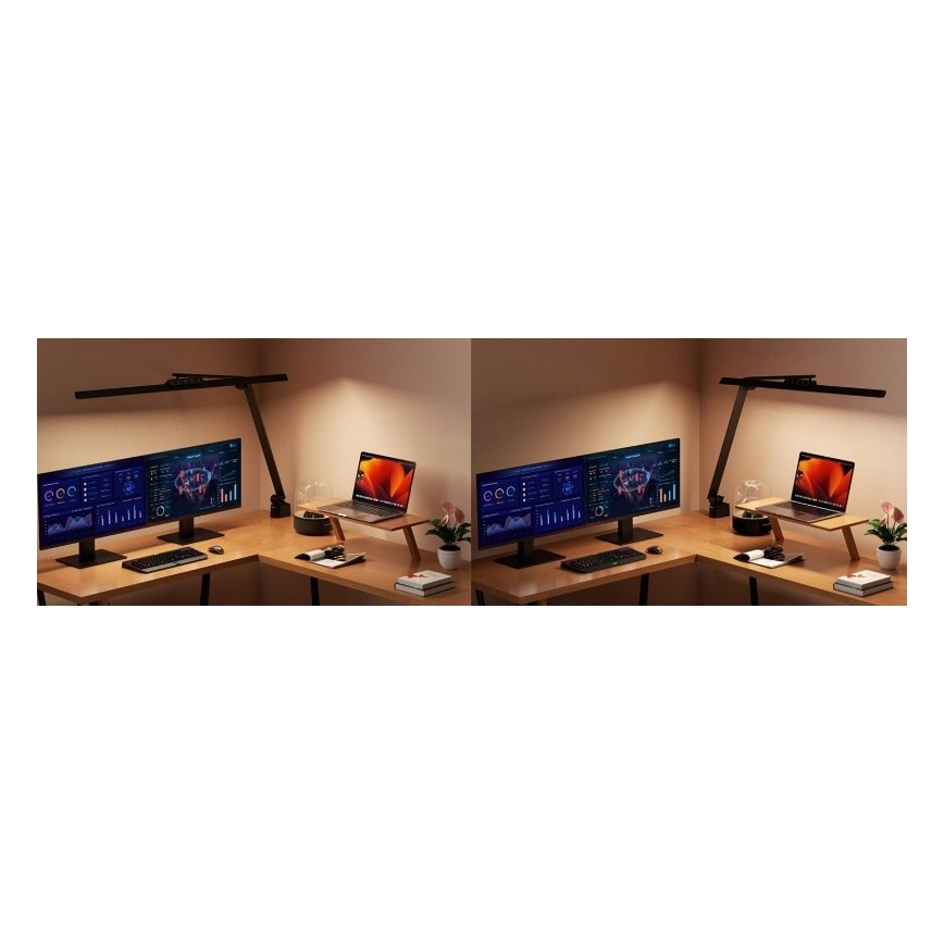 Sinclair - Dæmpbar berøringsbetjent bordlampe LGS LED/18W/230V 2700-6500K CRI 95