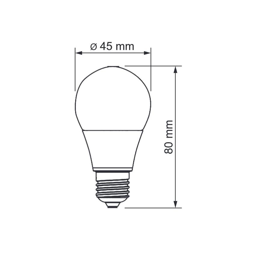 Sinclair - LED-pære E14/5W/230V 3000K